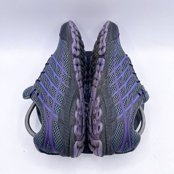 Merrell Bare Access Womens Trail Running Shoes Grey Pueple Vibram Soles Size 10 - Picture 4 of 9